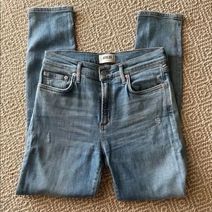 Agolde distressed skinny jeans. Size 29.